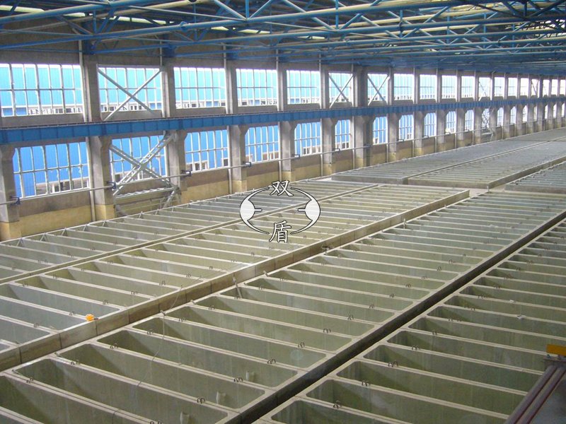 混凝土內襯玻璃鋼電解槽